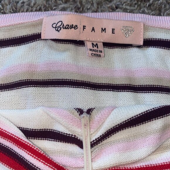 Crave Fame Multicolor Knit Mini Dress - Picture 4 of 5